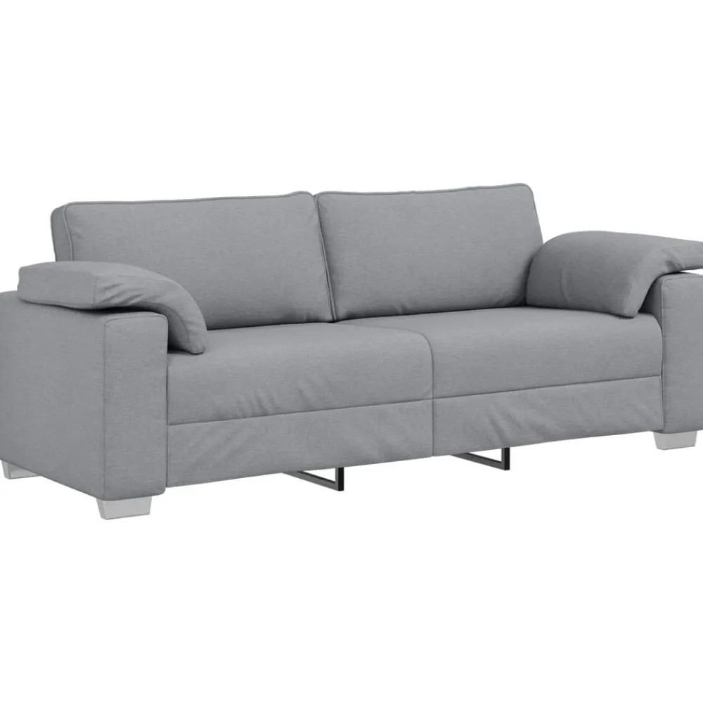 vidaXL Sofás-Sofá 2 pcs 219 x 80 x 82 cm tela