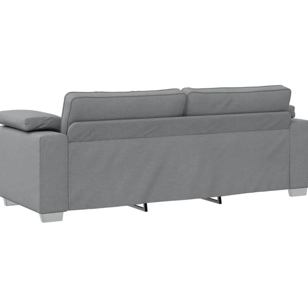 vidaXL Sofás-Sofá 2 pcs 219 x 80 x 82 cm tela