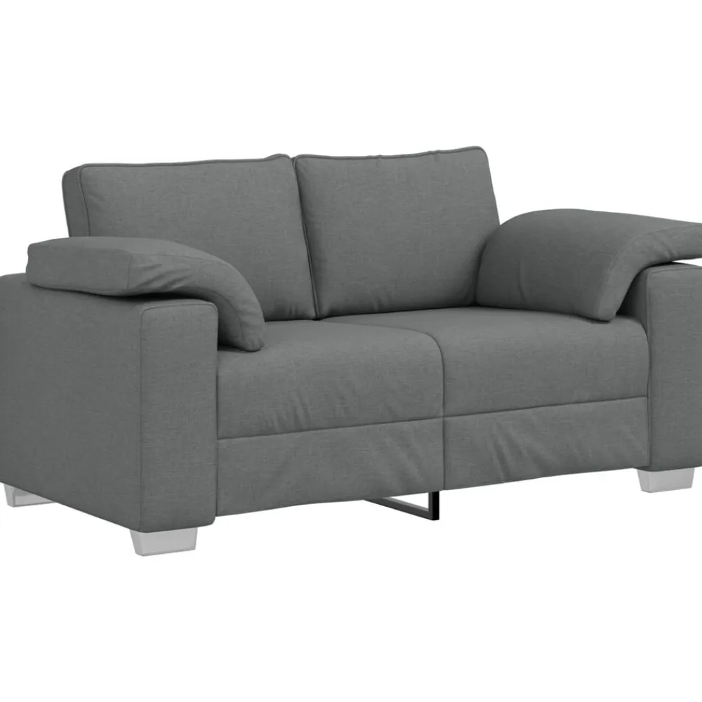 vidaXL Sofás-Sofá 2 pcs 219 x 80 x 82 cm tela