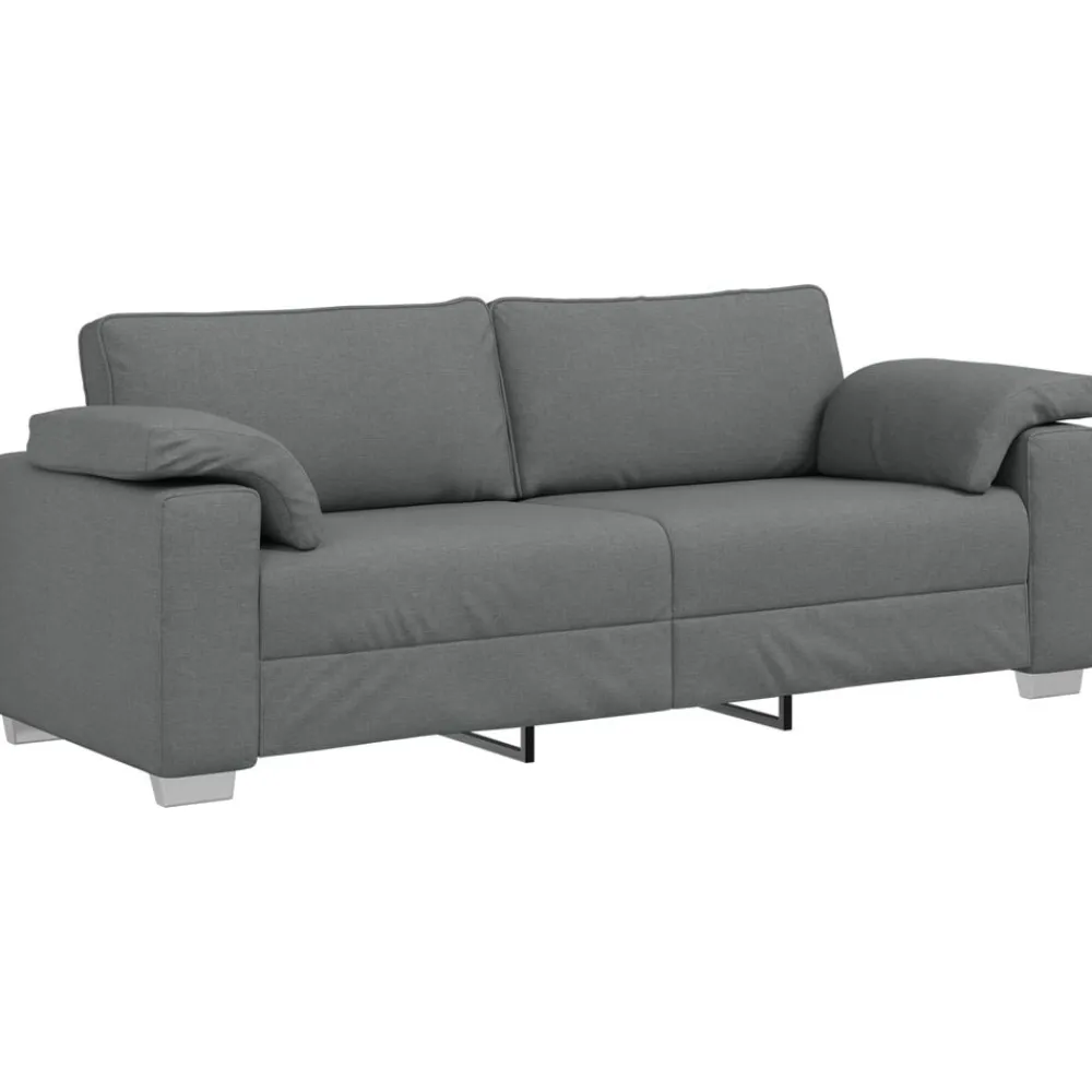vidaXL Sofás-Sofá 2 pcs 219 x 80 x 82 cm tela