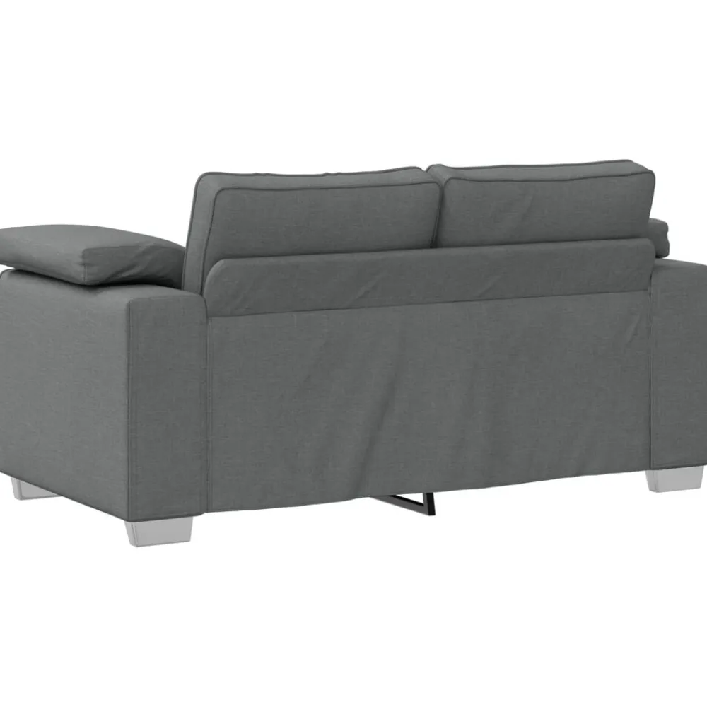 vidaXL Sofás-Sofá 2 pcs 219 x 80 x 82 cm tela
