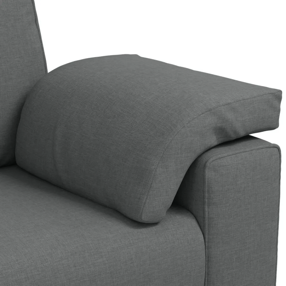 vidaXL Sofás-Sofá 2 pcs 219 x 80 x 82 cm tela