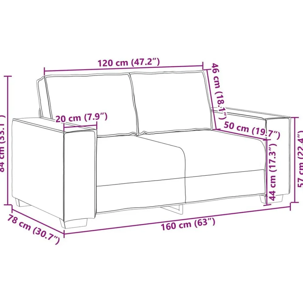 vidaXL Sofá 3 pcs 220 x 80 x 84 cm Tejido mezcla de lino Negro Discount