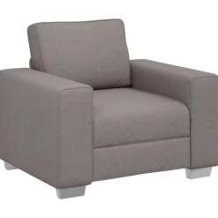 vidaXL Sofás-Sofá 3 pcs 219 x 80 x 82 cm Tejido mezcla de lino