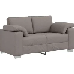vidaXL Sofás-Sofá 3 pcs 219 x 80 x 82 cm Tejido mezcla de lino