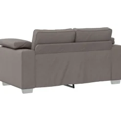 vidaXL Sofás-Sofá 3 pcs 219 x 80 x 82 cm Tejido mezcla de lino
