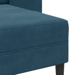 vidaXL Sofás-Sofá 2 plazas con chaise longue en forma L 125 cm