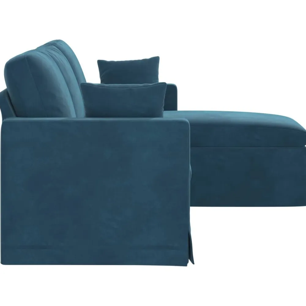 vidaXL Sofás-Sofá 198 x 134 x 80 cm Terciopelo