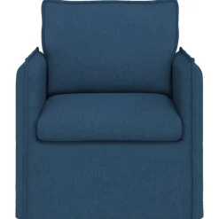 vidaXL Sofá 195 x 82 x 85 cm tela Azul
