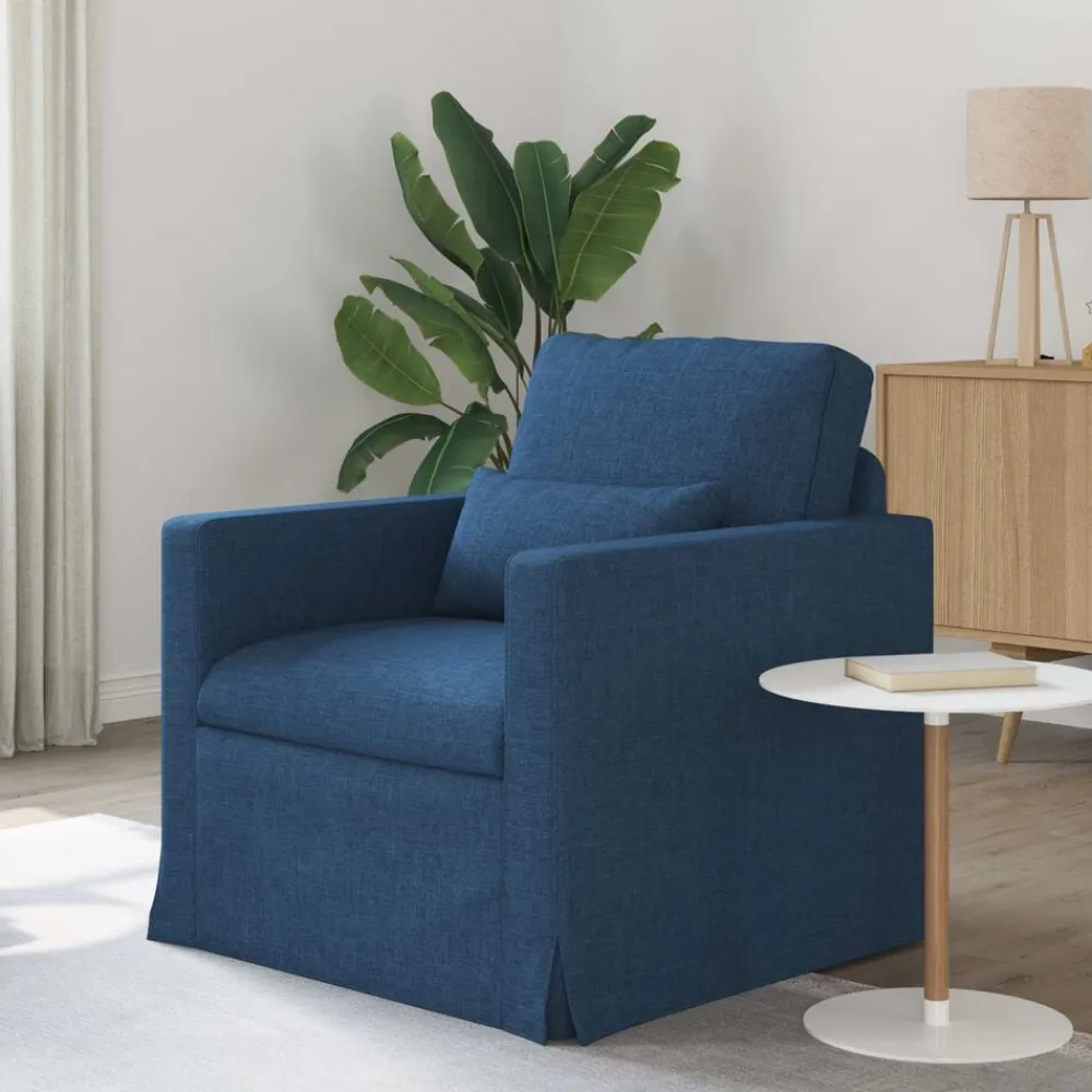 vidaXL Sofás-Sofá 78 x 78 x 80 cm tela
