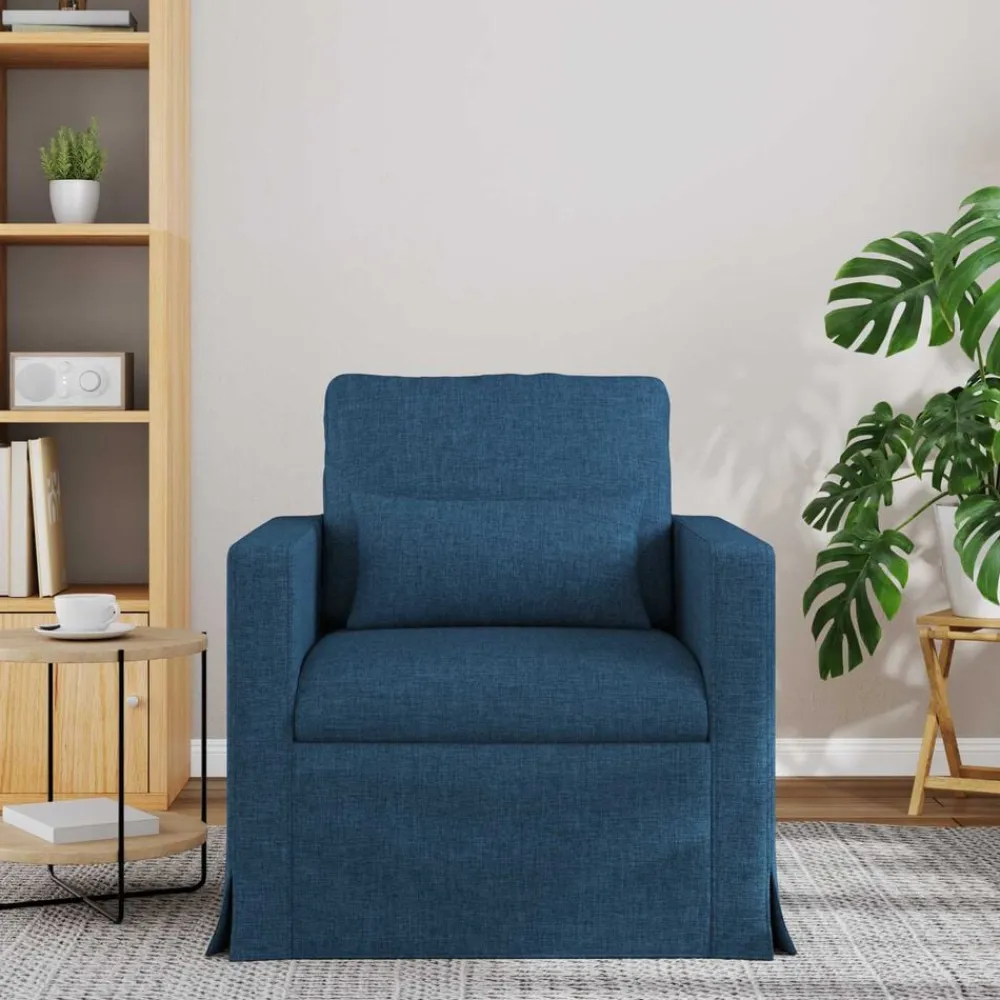 vidaXL Sofás-Sofá 78 x 78 x 80 cm tela