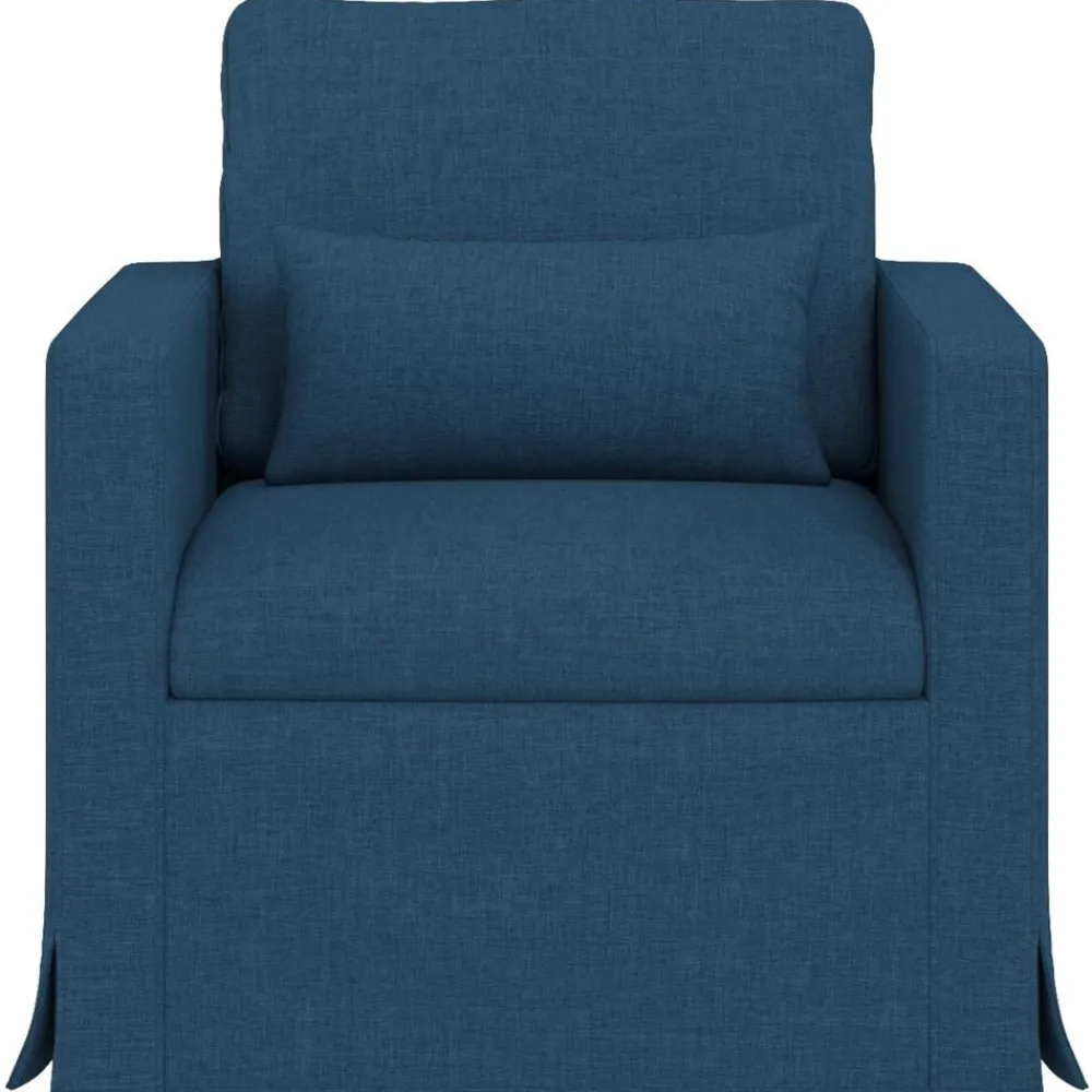 vidaXL Sofás-Sofá 78 x 78 x 80 cm tela
