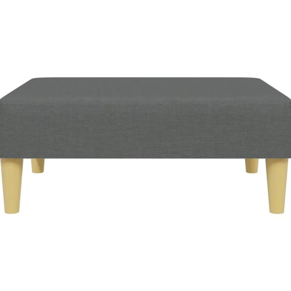 vidaXL Sofás-Sofá cama 2 plazas y almohadas taburete terciopelo