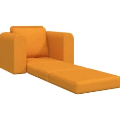 vidaXL Sofá cama 98 x 71 x 83 cm tela Amarillo oscuro Best