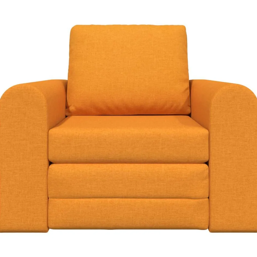 vidaXL Sofá cama 98 x 71 x 83 cm tela Amarillo oscuro Best