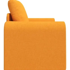 vidaXL Sofá cama 98 x 71 x 83 cm tela Amarillo oscuro Best