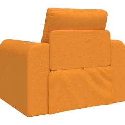 vidaXL Sofá cama 98 x 71 x 83 cm tela Amarillo oscuro Best