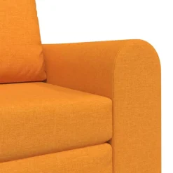 vidaXL Sofá cama 98 x 71 x 83 cm tela Amarillo oscuro Best