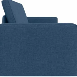 vidaXL Sofá cama marino 245 x 78 x 77 cm tela Azul