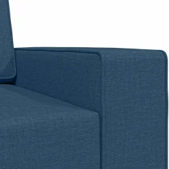 vidaXL Sofá cama marino 245 x 78 x 77 cm tela Azul