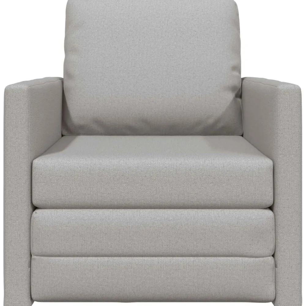vidaXL Sofás-Sofá cama 60cm tela