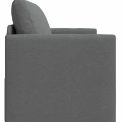 vidaXL Sofá cama 110cm tela Gris oscuro Online