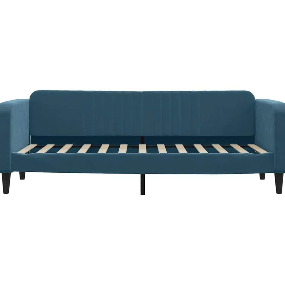 vidaXL Camas Y Accesorios-Sofá cama con colchón terciopelo 80x200 cm