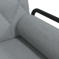 vidaXL Sofás-Sofá cama con reposabrazos tela