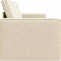 vidaXL Sofás-Sofá cama 245 x 78 x 77 cm tela