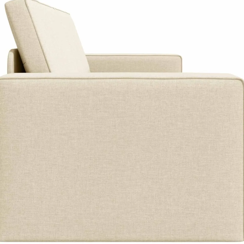 vidaXL Sofás-Sofá cama 245 x 78 x 77 cm tela