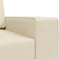 vidaXL Sofás-Sofá cama 245 x 78 x 77 cm tela