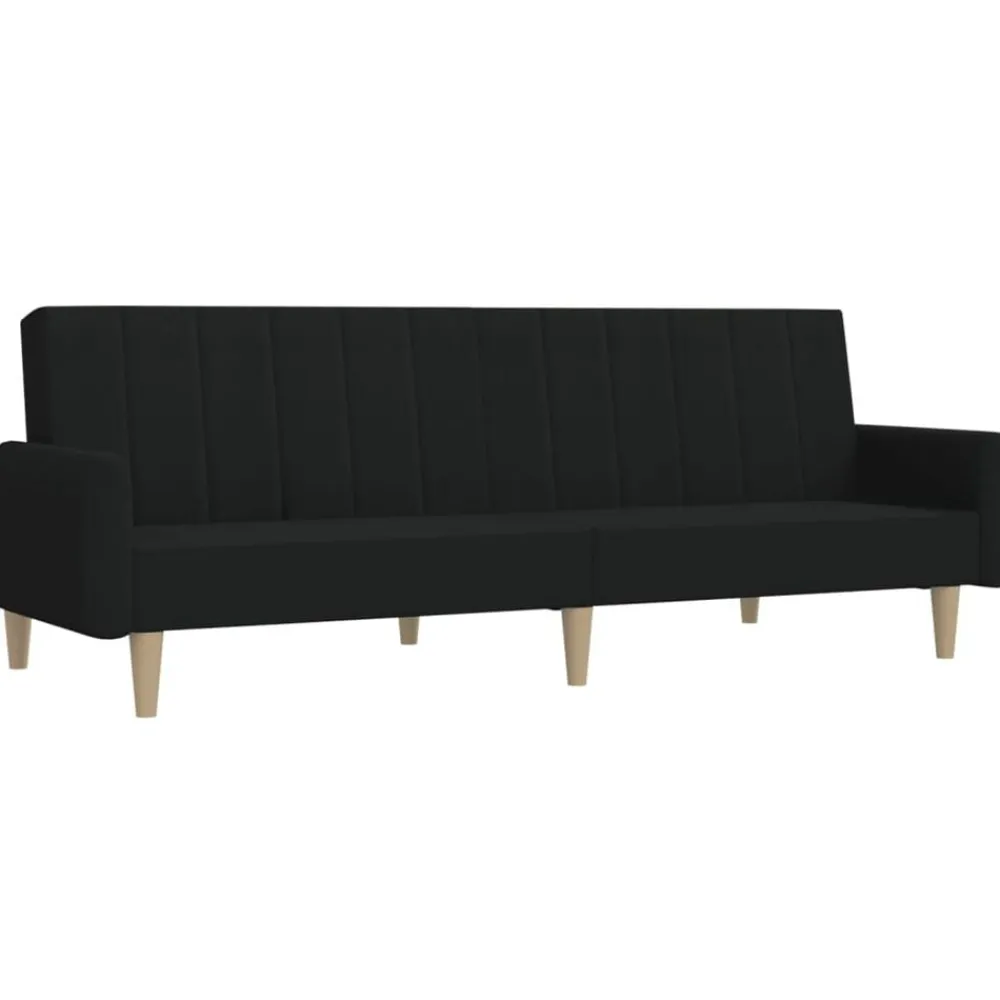 vidaXL Sofás-Sofá cama de 2 plazas tela