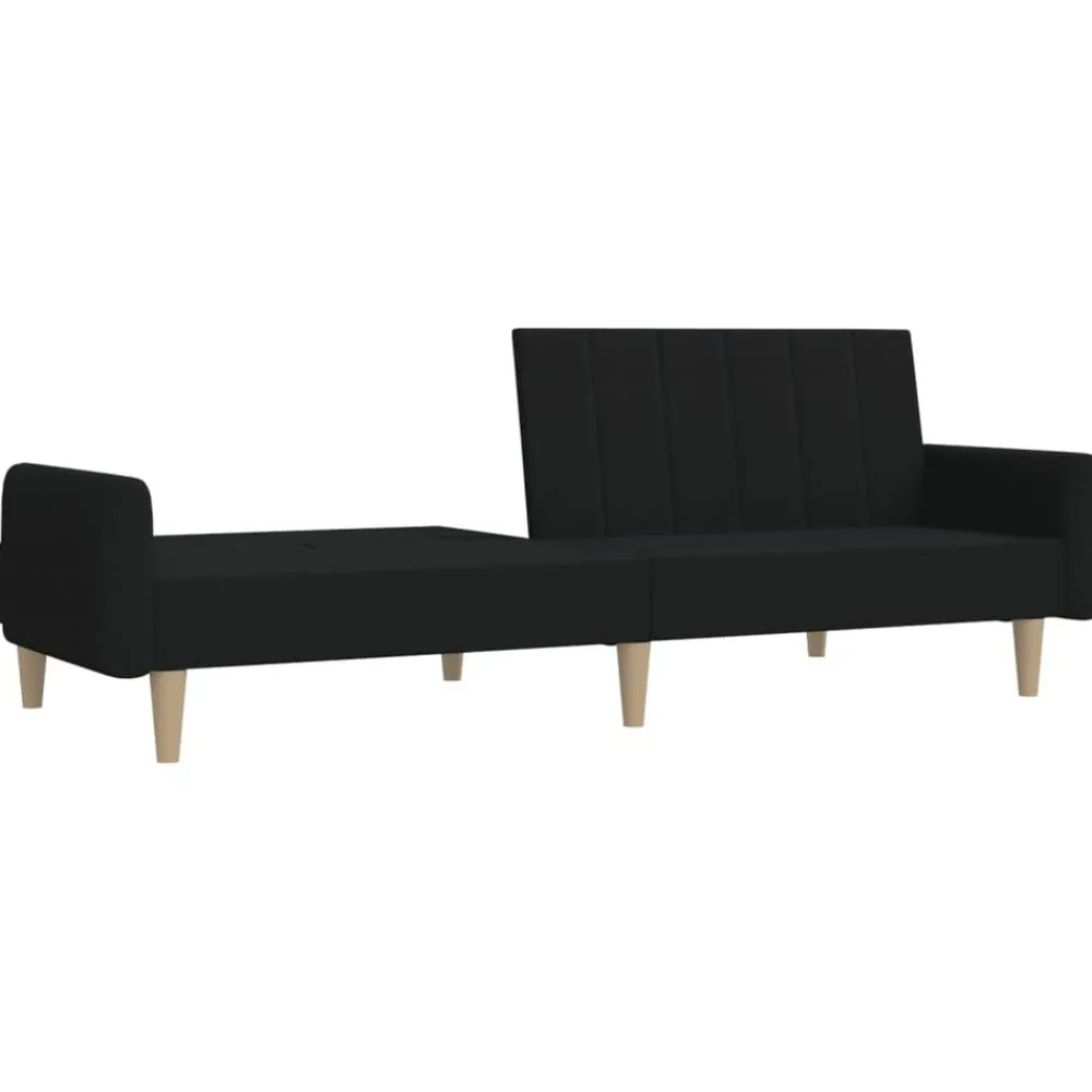 vidaXL Sofás-Sofá cama de 2 plazas tela