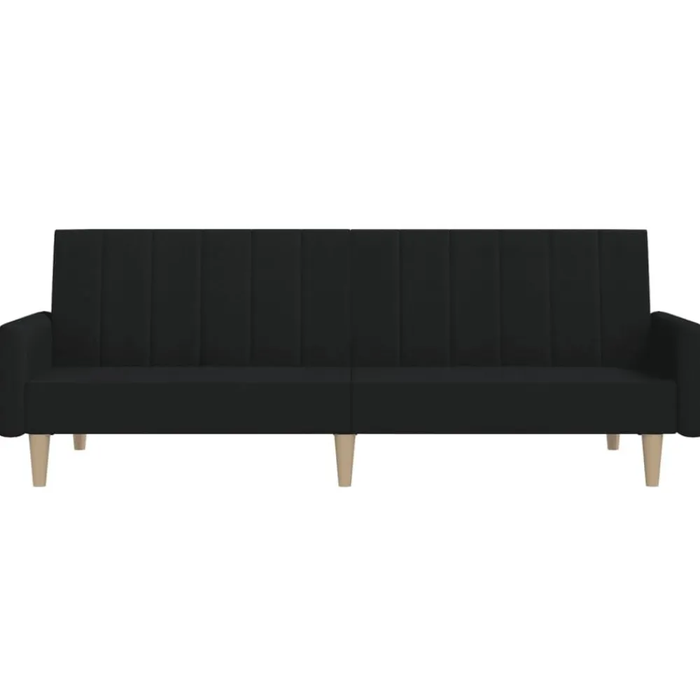 vidaXL Sofás-Sofá cama de 2 plazas tela