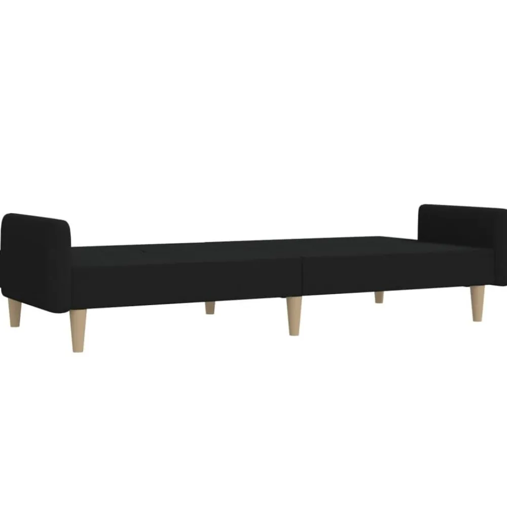 vidaXL Sofás-Sofá cama de 2 plazas tela