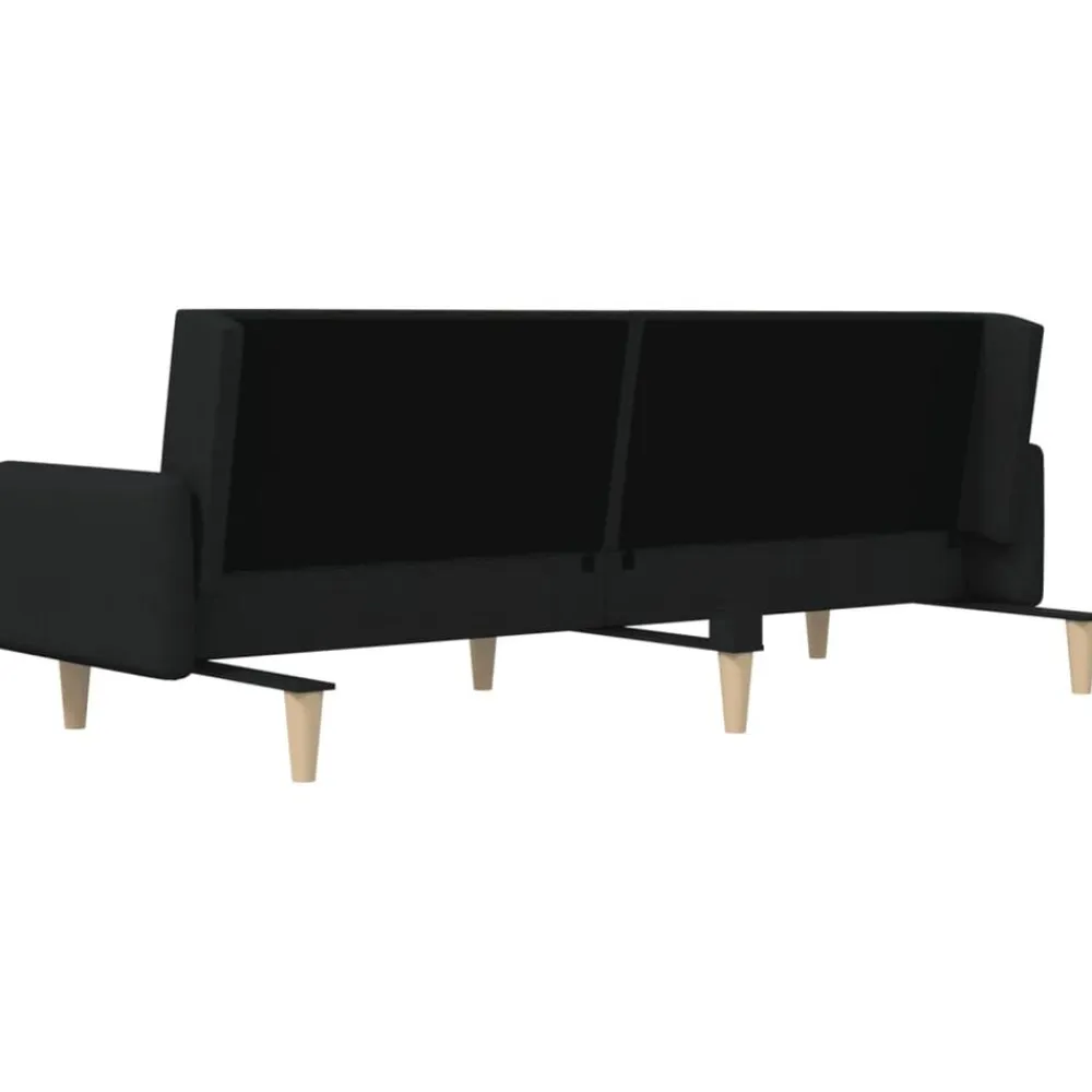 vidaXL Sofás-Sofá cama de 2 plazas tela