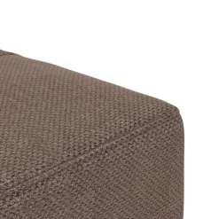 vidaXL Sofá cama de 2 plazas con dos almohadas tela gris taupe Taupé Hot