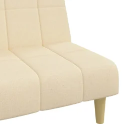 vidaXL Sofás-Sofá cama de 2 plazas tela color