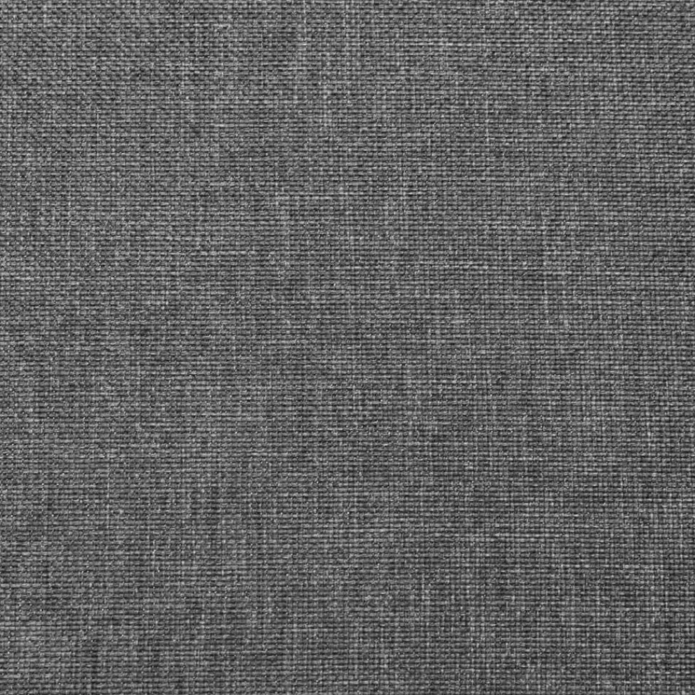vidaXL Sofá cama de 2 plazas con dos almohadas tela Gris claro