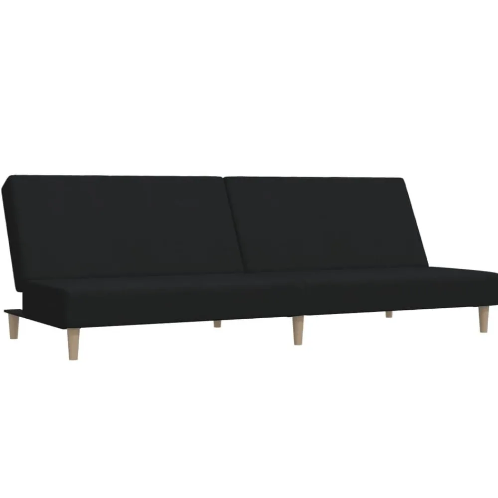 vidaXL Sofás-Sofá cama de 2 plazas tela