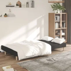 vidaXL Sofás-Sofá cama de 2 plazas tela