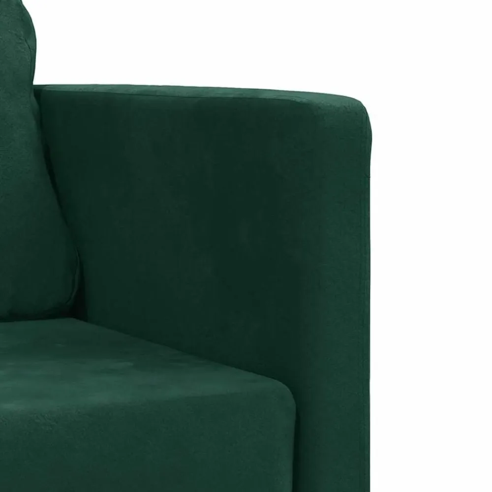 vidaXL Sofás-Sofá cama de suelo 2 en 1 terciopelo 122x204x55 cm