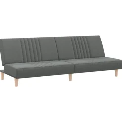 vidaXL Sofás-Sofá cama de tela
