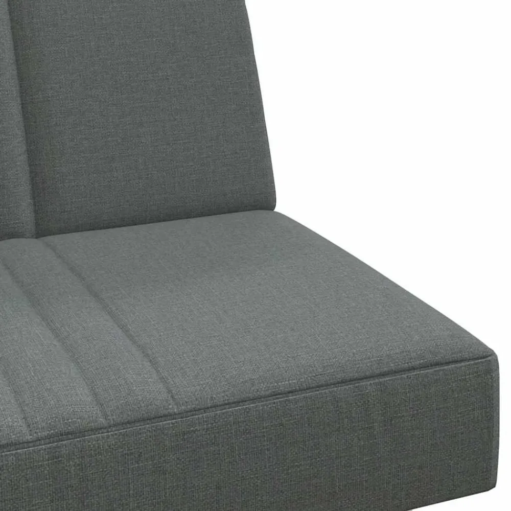 vidaXL Sofás-Sofá cama de tela