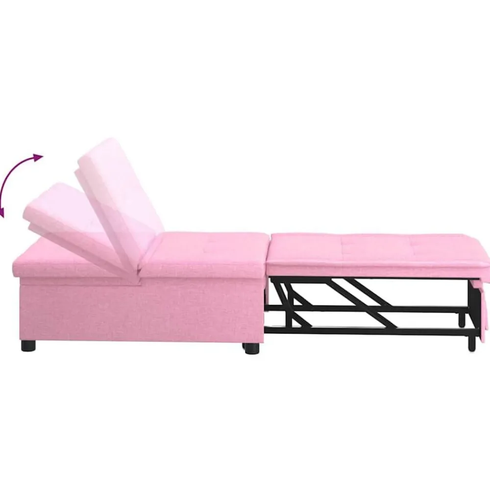 vidaXL Sofás-Sofá cama desplegable 194 x 50 x 82 cm tela