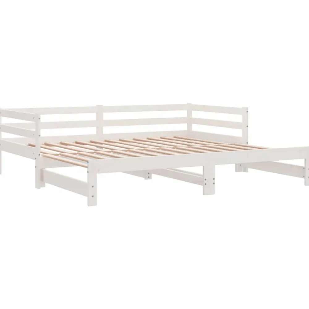 vidaXL Camas Y Accesorios-Sofá cama extraíble sin colchón 2x(90x200) cm