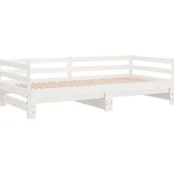 vidaXL Camas Y Accesorios-Sofá cama extraíble sin colchón 2x(90x200) cm