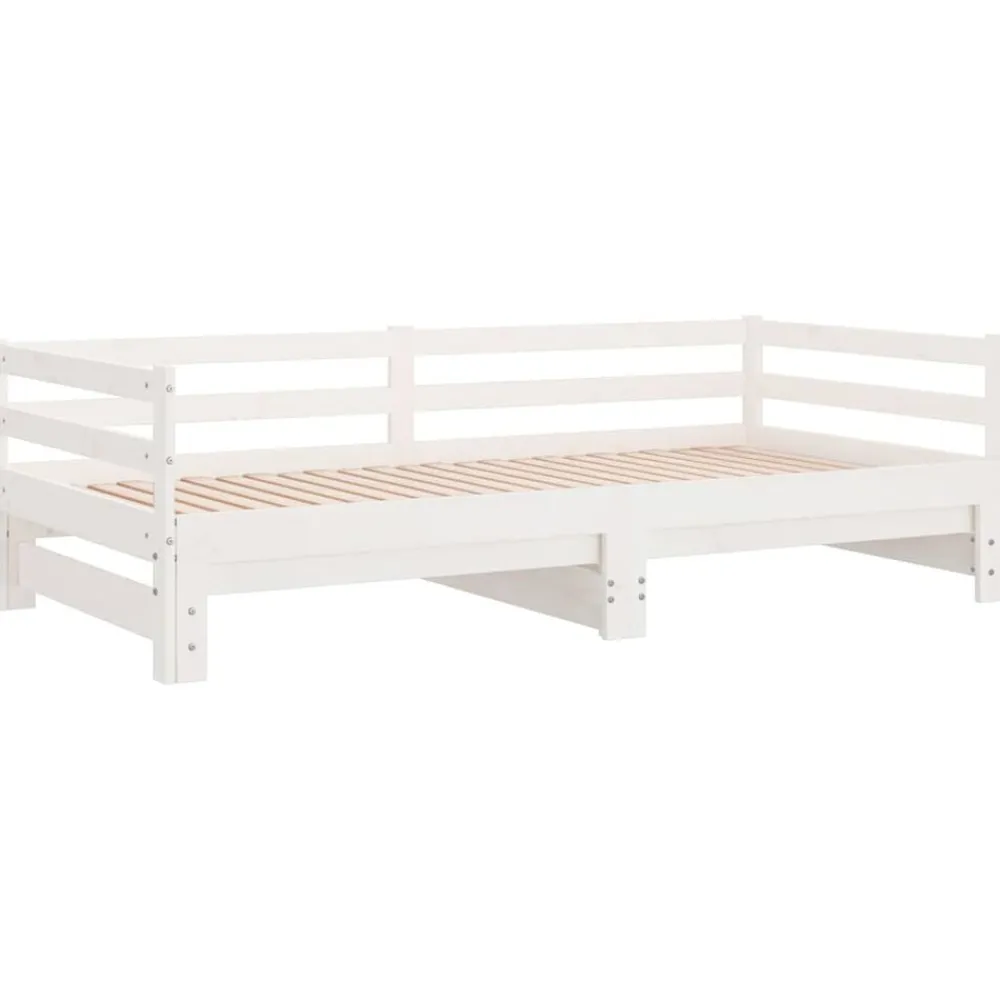 vidaXL Camas Y Accesorios-Sofá cama extraíble sin colchón 2x(90x200) cm