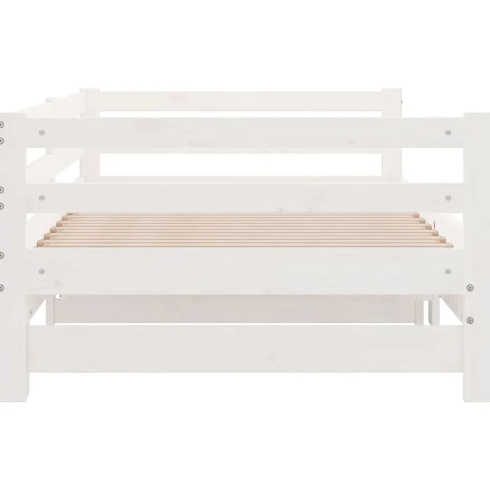 vidaXL Camas Y Accesorios-Sofá cama extraíble sin colchón 2x(90x200) cm