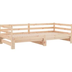vidaXL Camas Y Accesorios-Sofá cama extraíble sin colchón 2x(90x200) cm